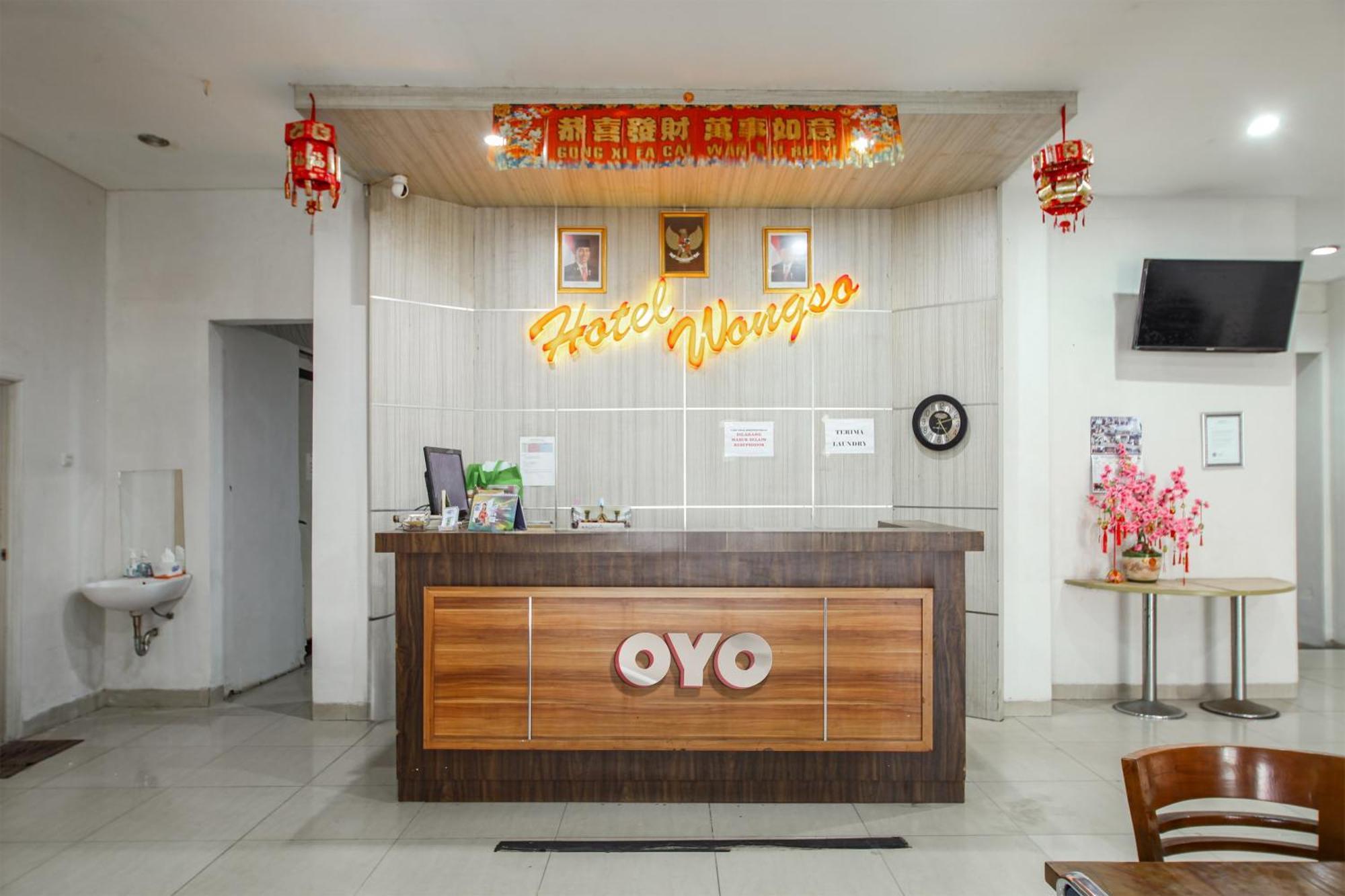 Capital O 93589 Hotel Wongso Syariah Pangkal Pinang Eksteriør bilde